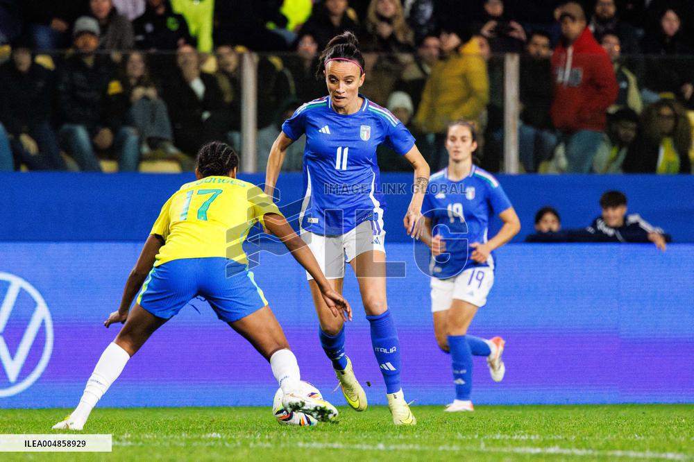 CALCIO - Amichevole - Italy Women vs Brazil Women