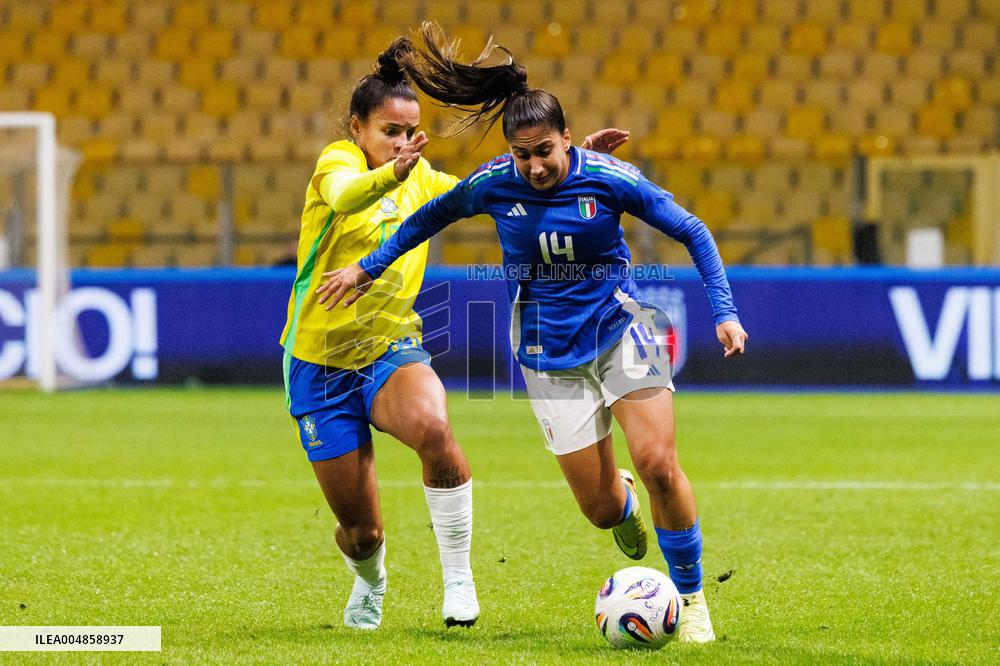 CALCIO - Amichevole - Italy Women vs Brazil Women
