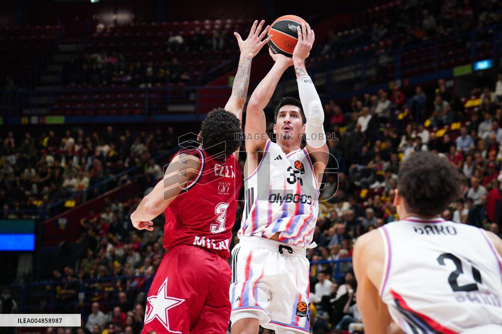 BASKET - Euroleague - EA7 Emporio Armani Milano vs Paris Basketball