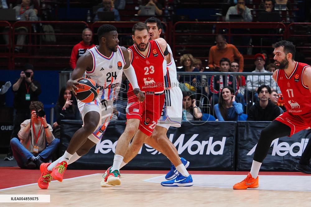 BASKET - Euroleague - EA7 Emporio Armani Milano vs Paris Basketball