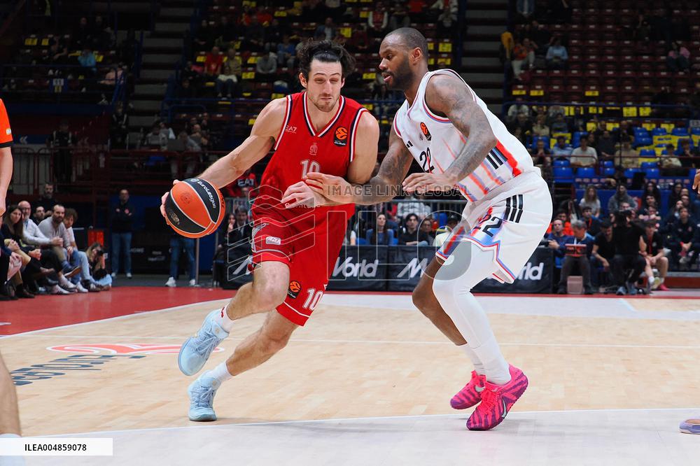 BASKET - Euroleague - EA7 Emporio Armani Milano vs Paris Basketball