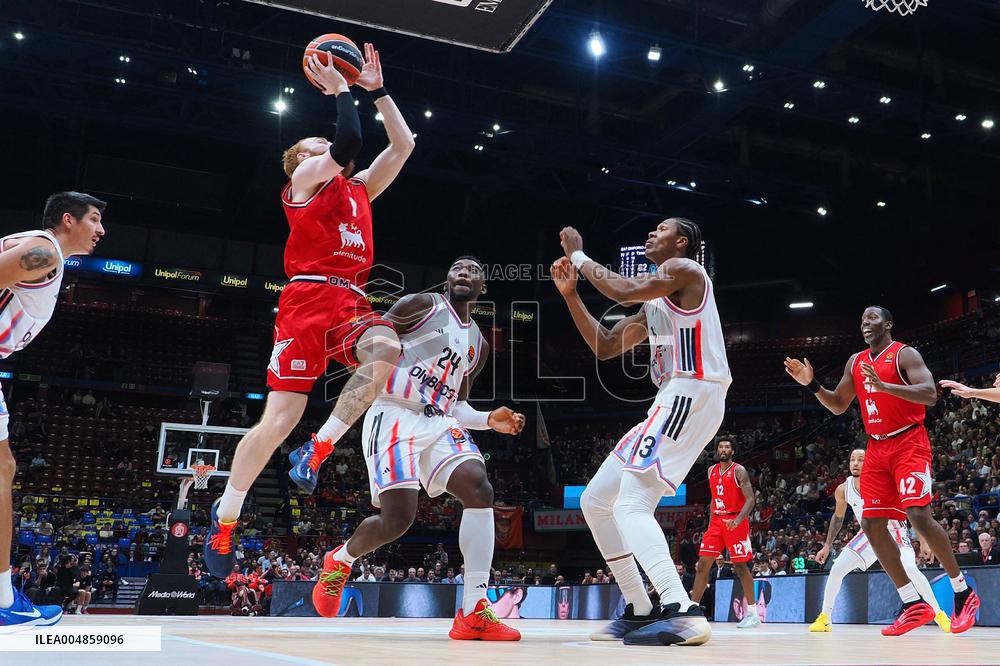 BASKET - Euroleague - EA7 Emporio Armani Milano vs Paris Basketball