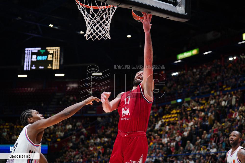 BASKET - Euroleague - EA7 Emporio Armani Milano vs Paris Basketball