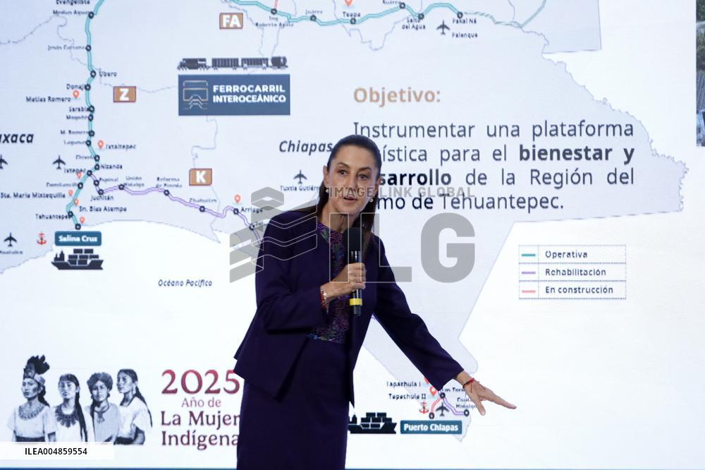 President Claudia Sheinbaum News Conference - Mexico