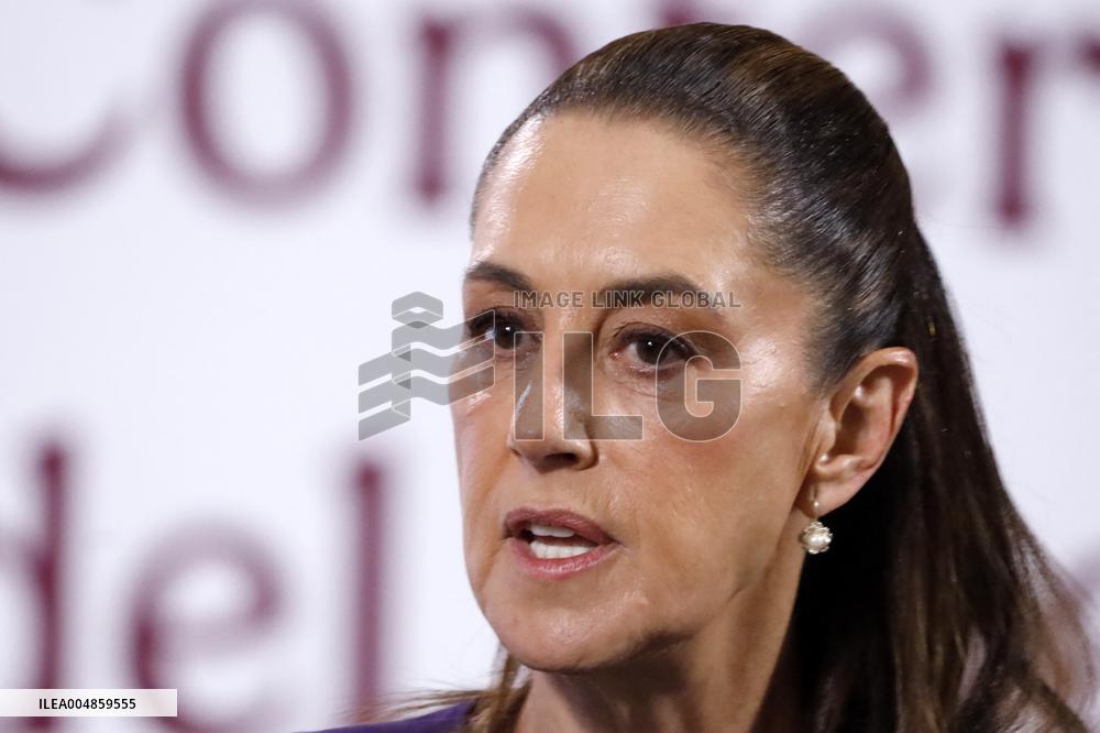 President Claudia Sheinbaum News Conference - Mexico