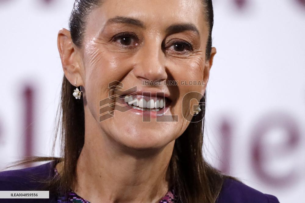 President Claudia Sheinbaum News Conference - Mexico