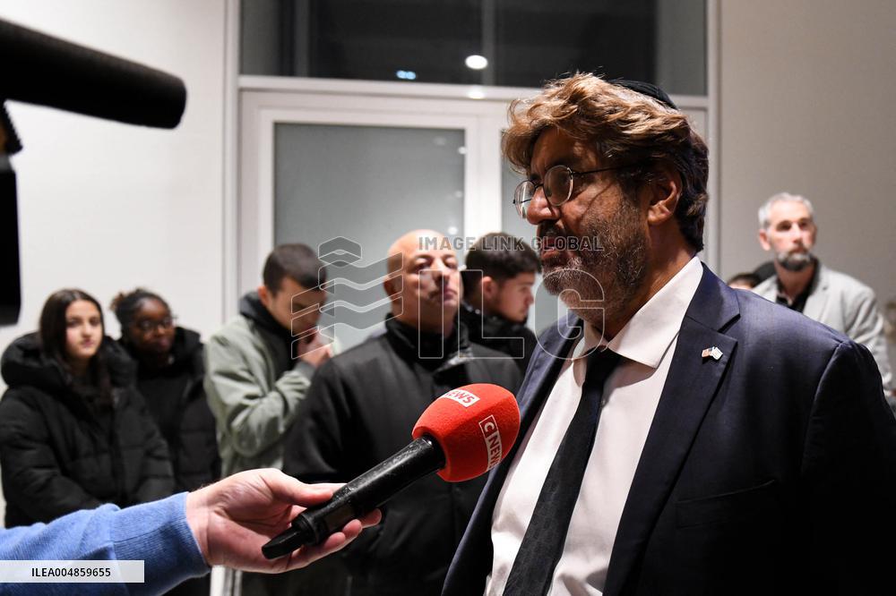 Meyer Habib At His Trial Against David Guiraud - Paris