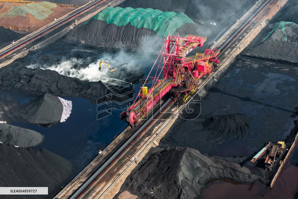 Yangtze River Coal Storage Yard