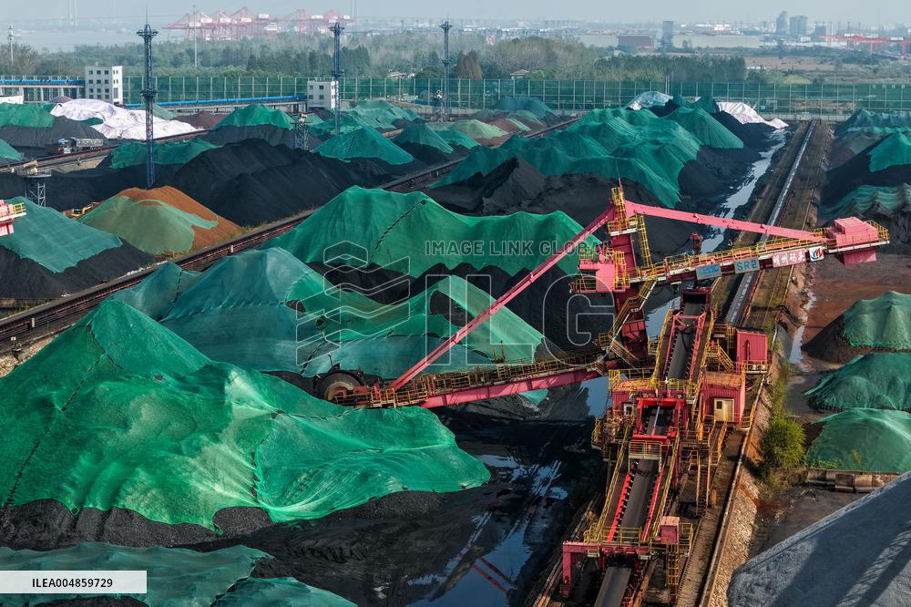 Yangtze River Coal Storage Yard