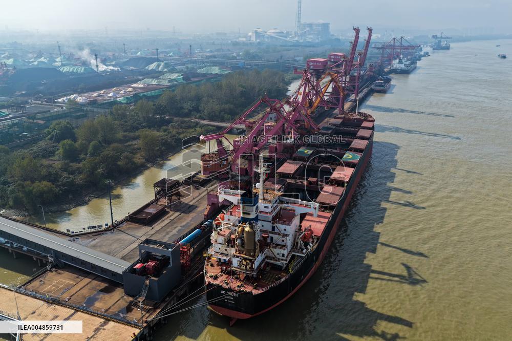 Yangtze River Coal Storage Yard