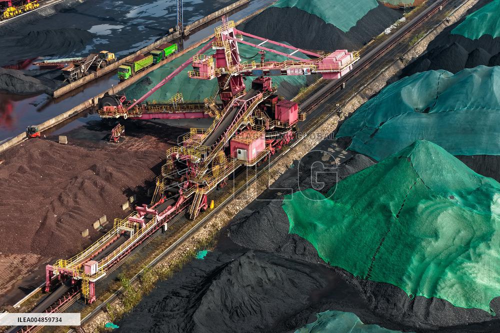 Yangtze River Coal Storage Yard