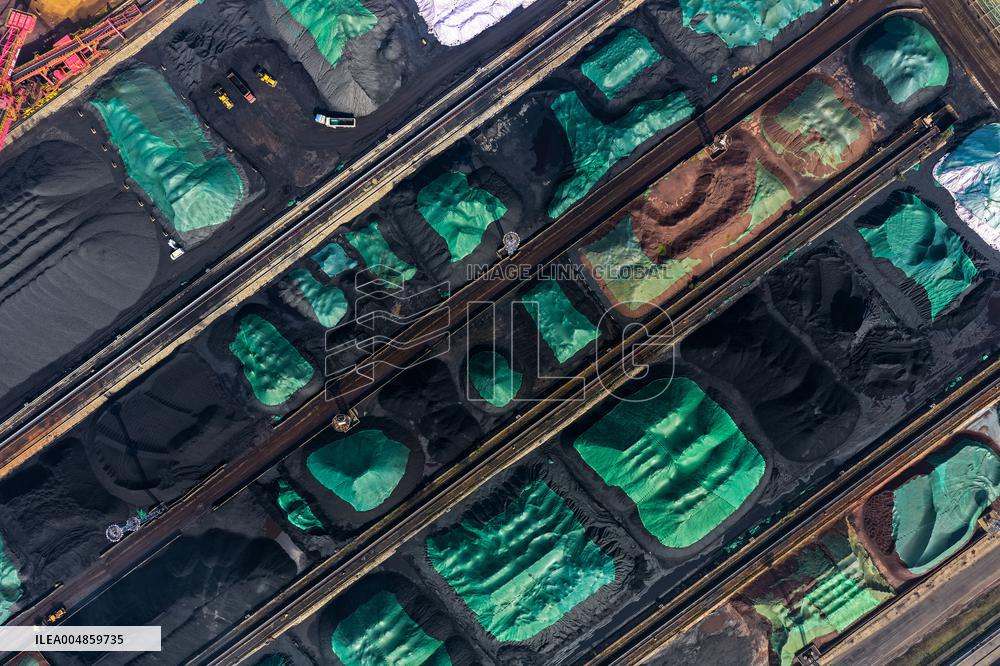 Yangtze River Coal Storage Yard