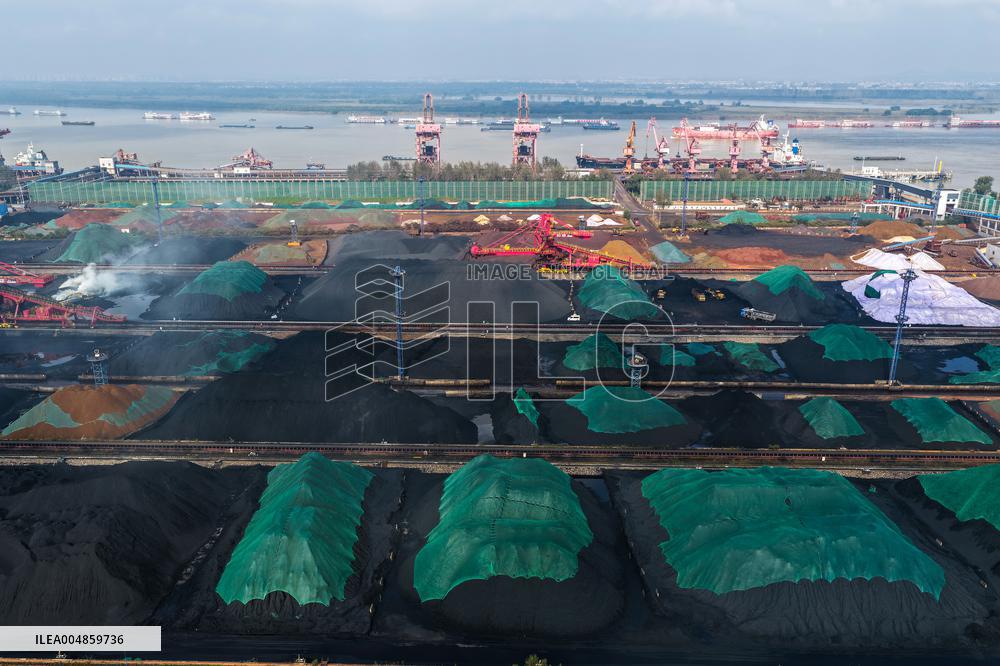 Yangtze River Coal Storage Yard