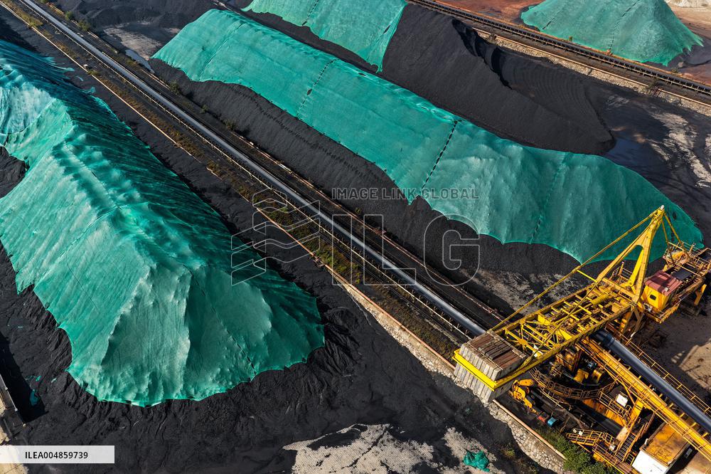 Yangtze River Coal Storage Yard