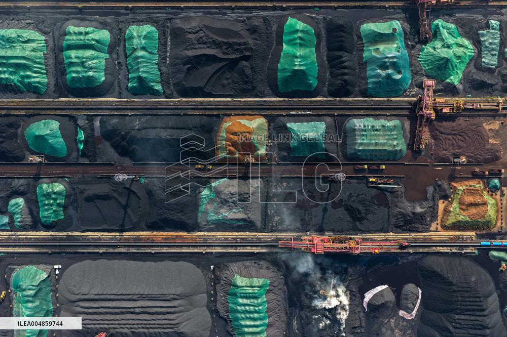 Yangtze River Coal Storage Yard