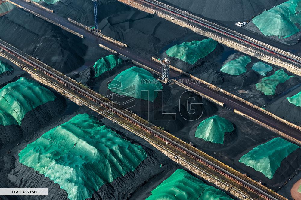 Yangtze River Coal Storage Yard