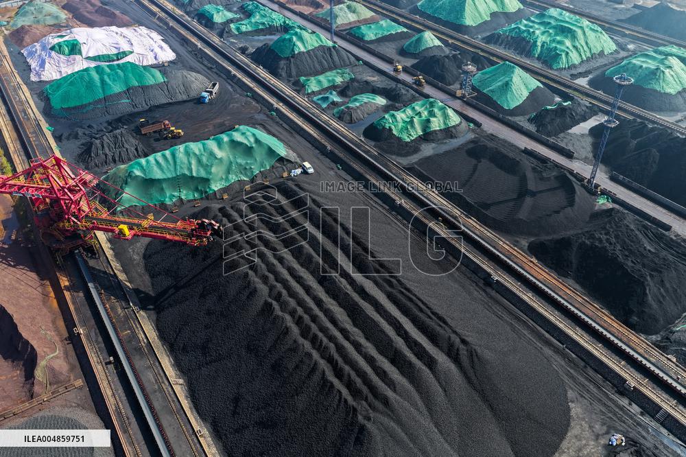 Yangtze River Coal Storage Yard