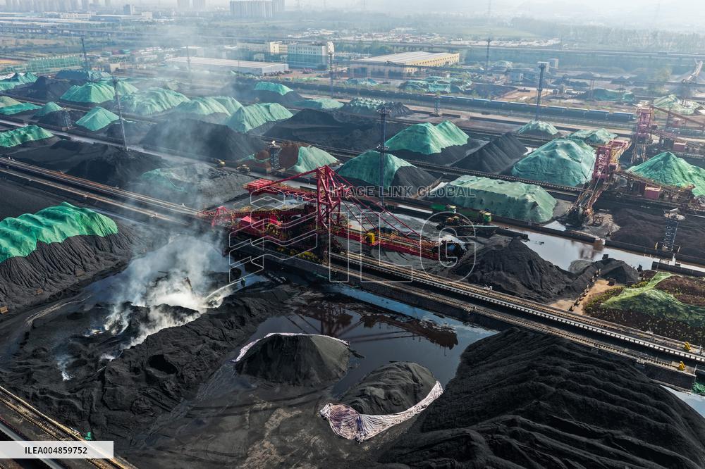 Yangtze River Coal Storage Yard