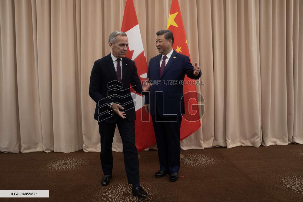 PM Mark Carney Meets President Xi Jinping - South Korea