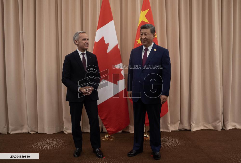 PM Mark Carney Meets President Xi Jinping - South Korea