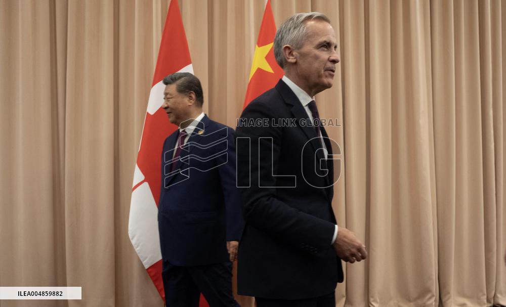 PM Mark Carney Meets President Xi Jinping - South Korea