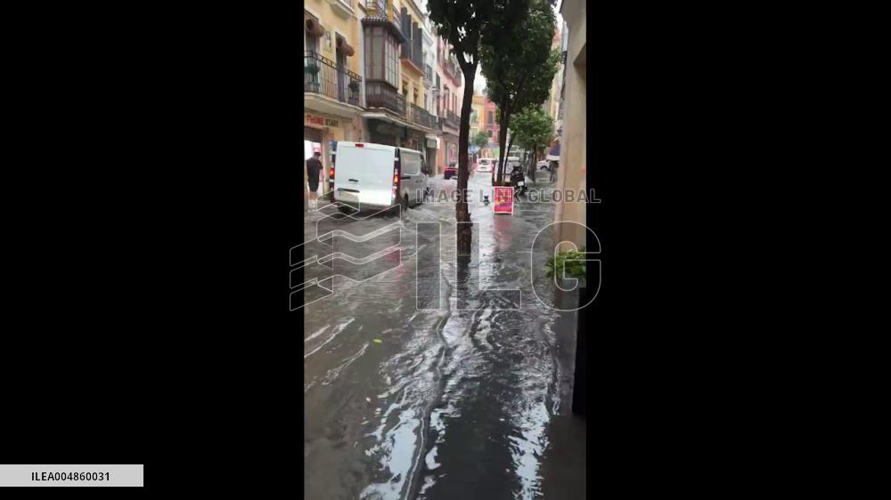 Spain: Severe Flooding Hits Seville After Heavy Rainfall 2