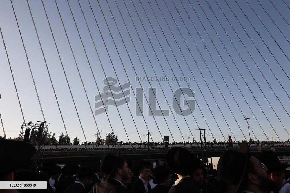 Ultra-Orthodox Jews Protest - Jerusalem