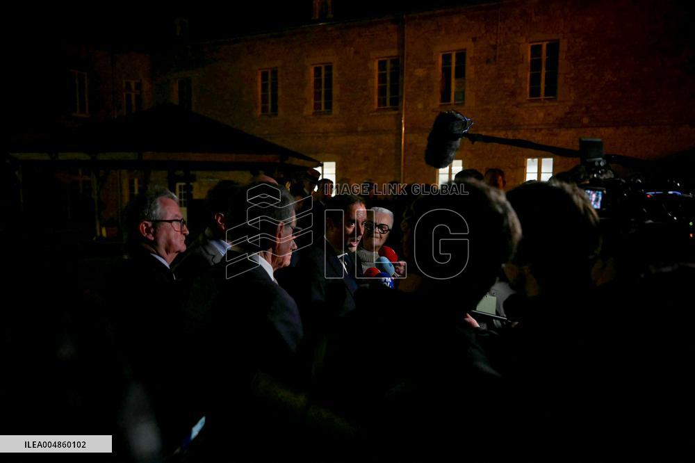 PM Sebastien Lecornu Visits the Carentan Health Centre - France