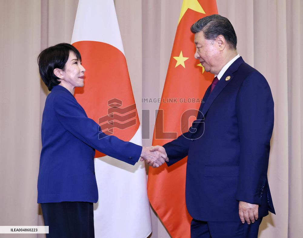Takaichi-Xi talks in S. Korea