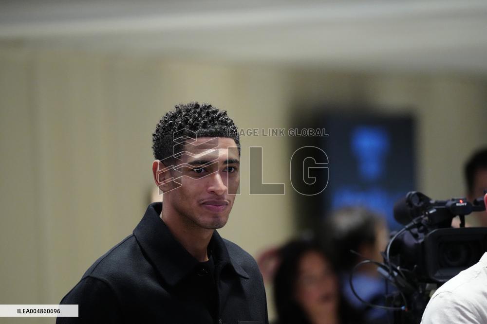 Kylian Mbappe Receives Golden Boot Award - Madrid