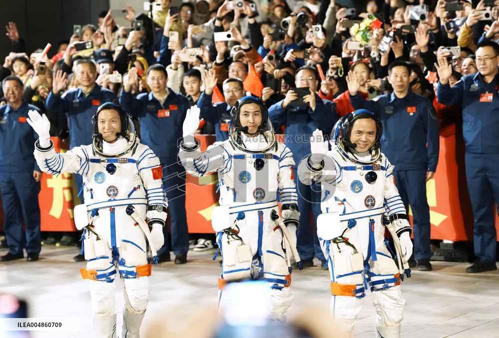Manned space mission in China