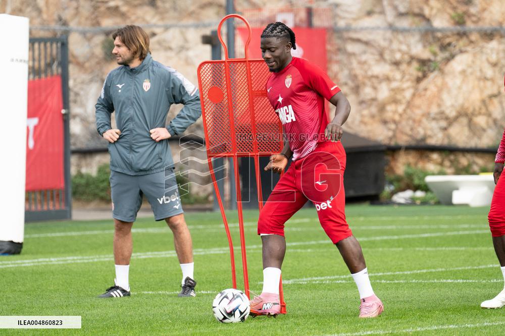 AS Monaco Training - La Turbie
