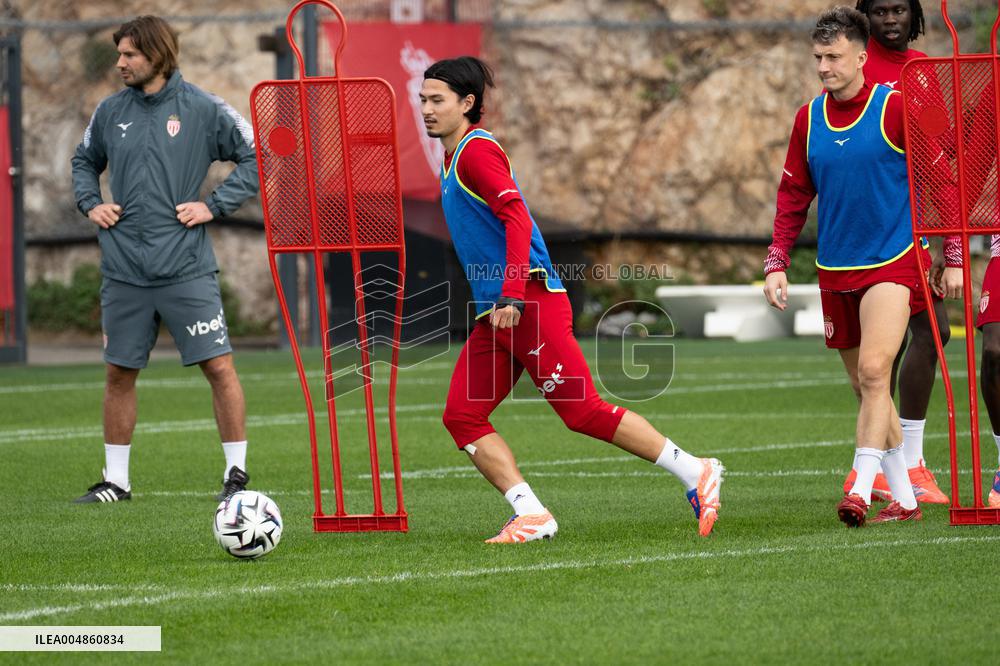 AS Monaco Training - La Turbie