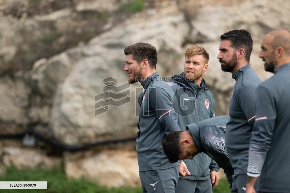 AS Monaco Training - La Turbie