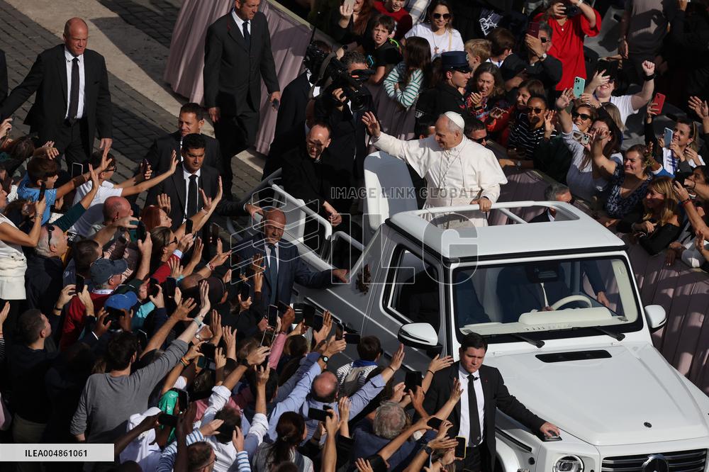Pope Leo XIV at Jubilee of the Educational World - Vatican