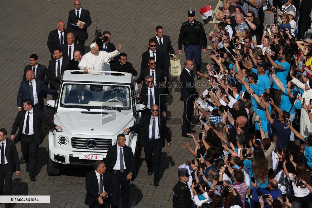 Pope Leo XIV at Jubilee of the Educational World - Vatican
