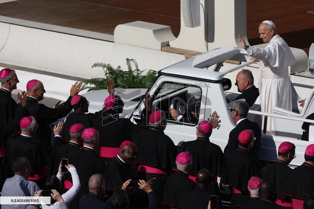 Pope Leo XIV at Jubilee of the Educational World - Vatican