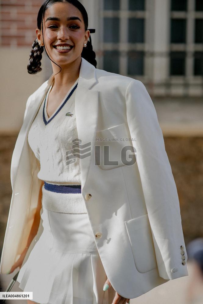 PFW - Lacoste Arrivals