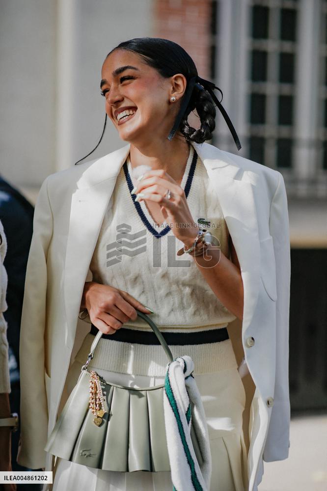 PFW - Lacoste Arrivals