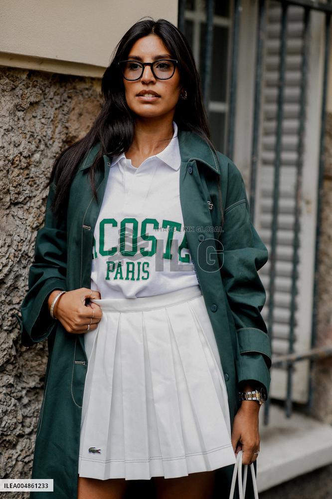 PFW - Lacoste Arrivals