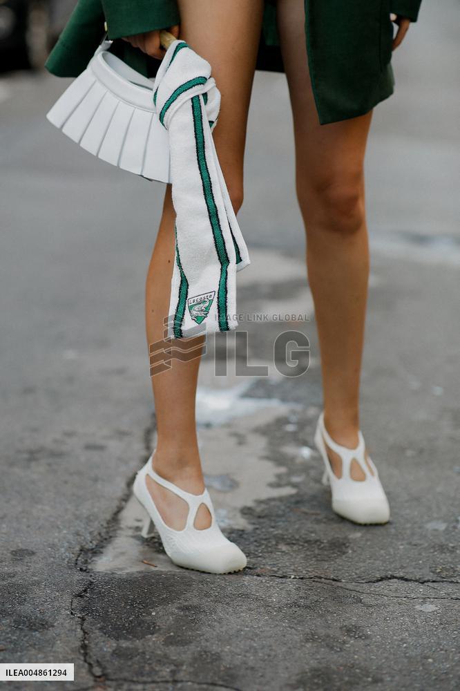 PFW - Lacoste Arrivals