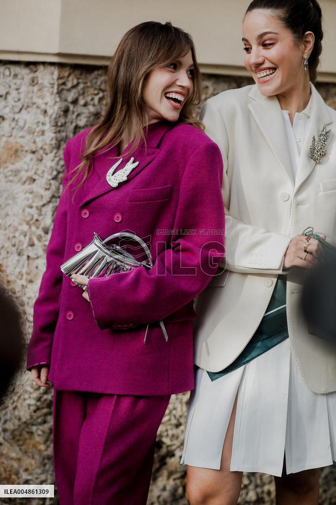 PFW - Lacoste Arrivals