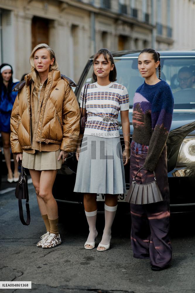 PFW - Lacoste Arrivals