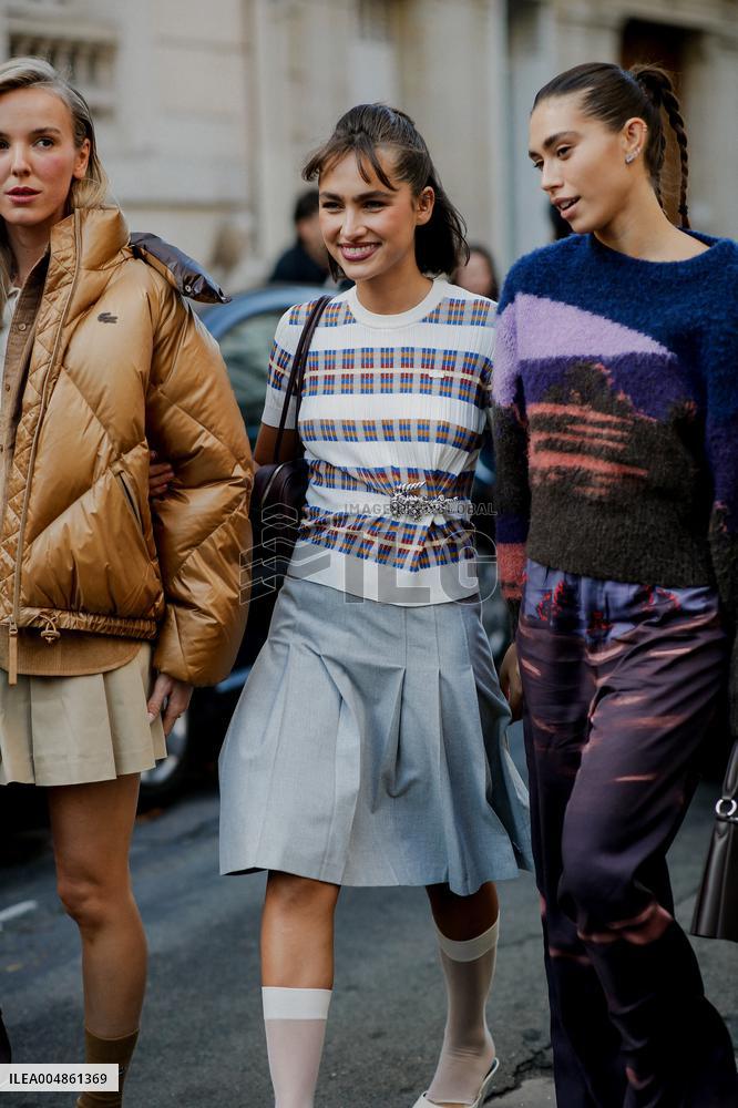 PFW - Lacoste Arrivals