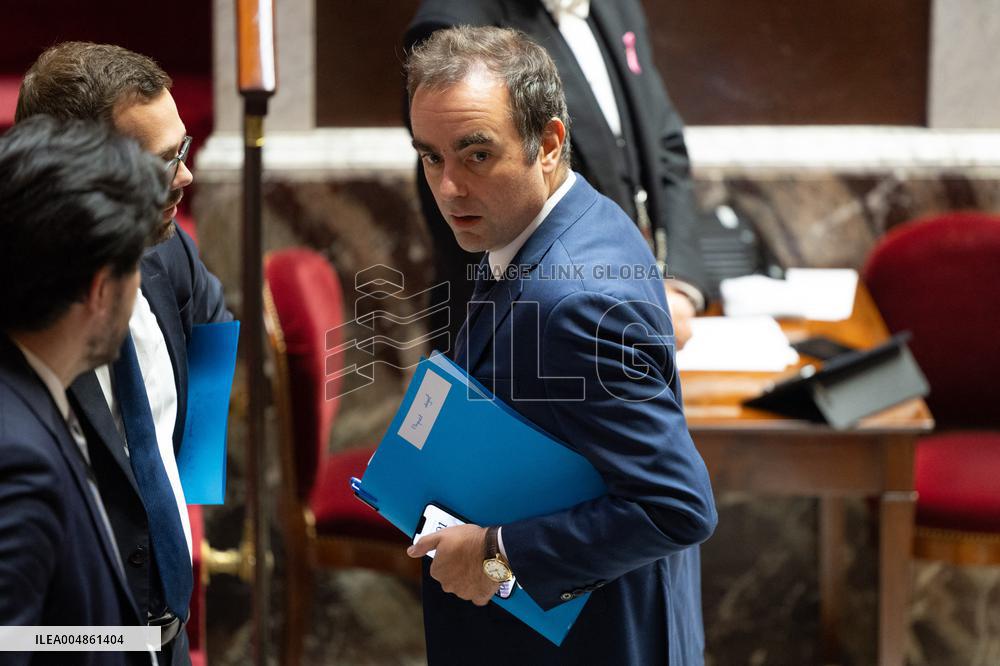 Debate on the 2026 budget at The National Assembly - Paris