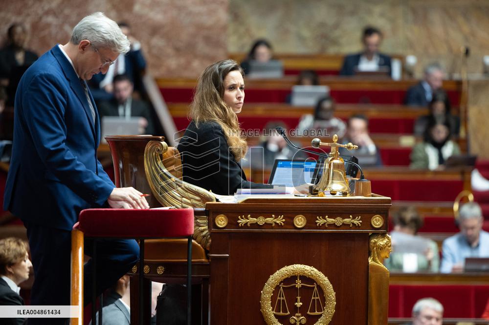 Debate on the 2026 budget at The National Assembly - Paris