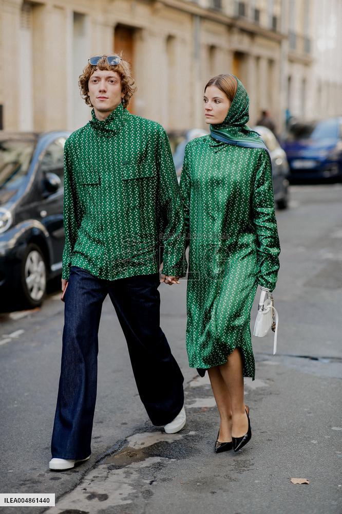 PFW - Lacoste Arrivals