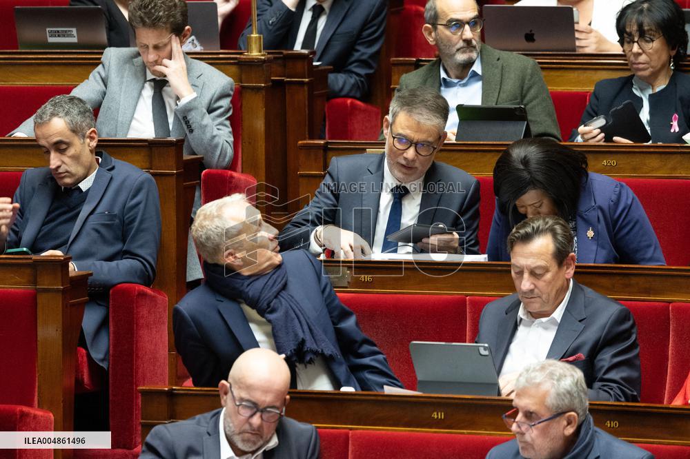 Debate on the 2026 budget at The National Assembly - Paris