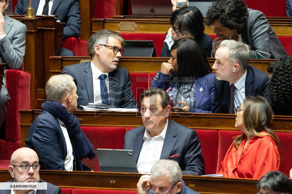 Debate on the 2026 budget at The National Assembly - Paris