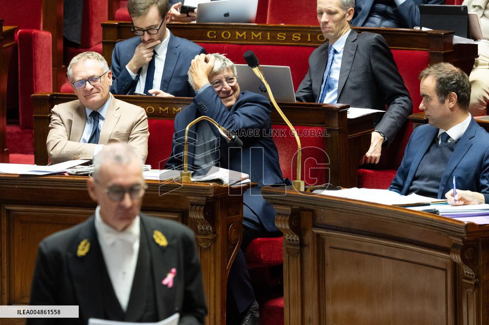 Debate on the 2026 budget at The National Assembly - Paris